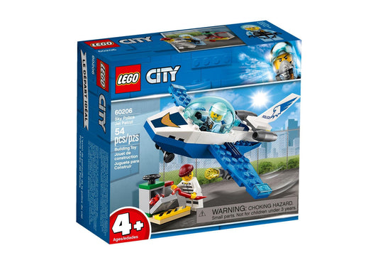 Lego 60206 City: Polizei Flugzeugpatrouille - plegobil
