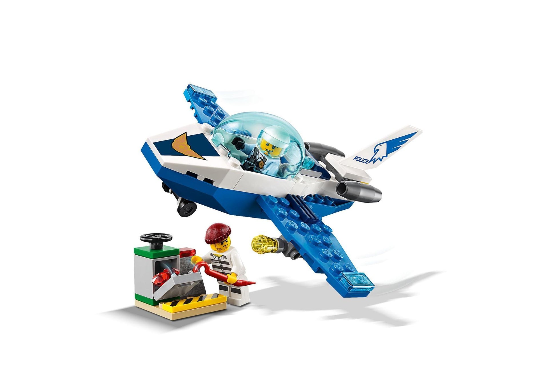 Lego 60206 City: Polizei Flugzeugpatrouille - plegobil