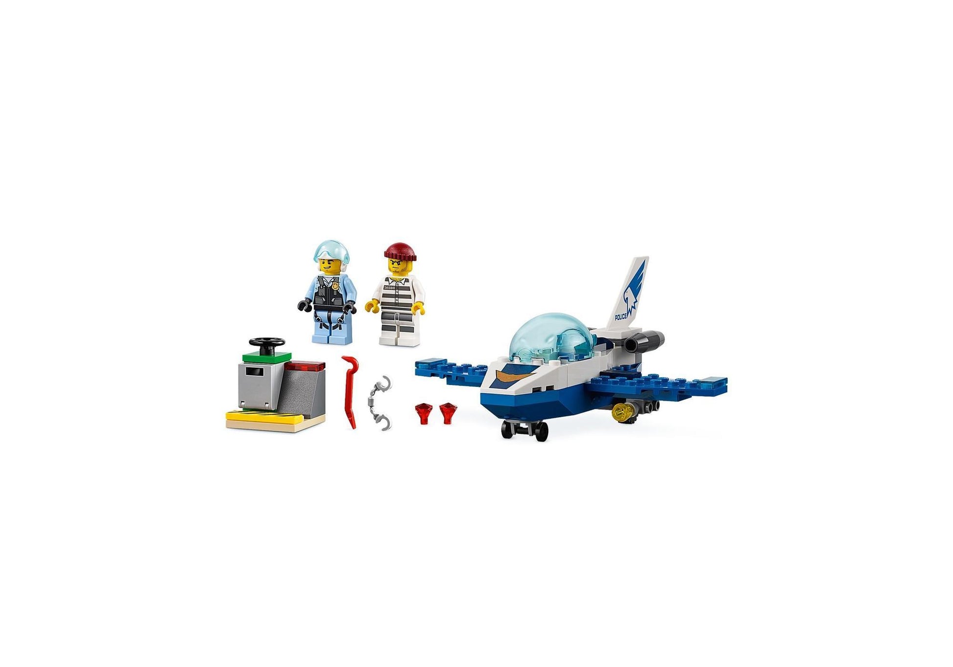 Lego 60206 City: Polizei Flugzeugpatrouille - plegobil