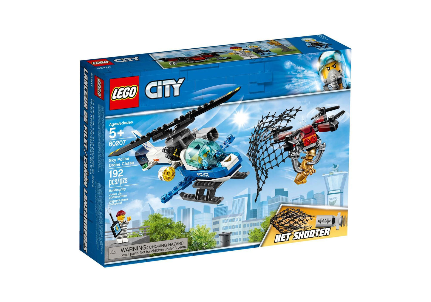 Lego 60207 City: Polizei Drohnenjagd - plegobil