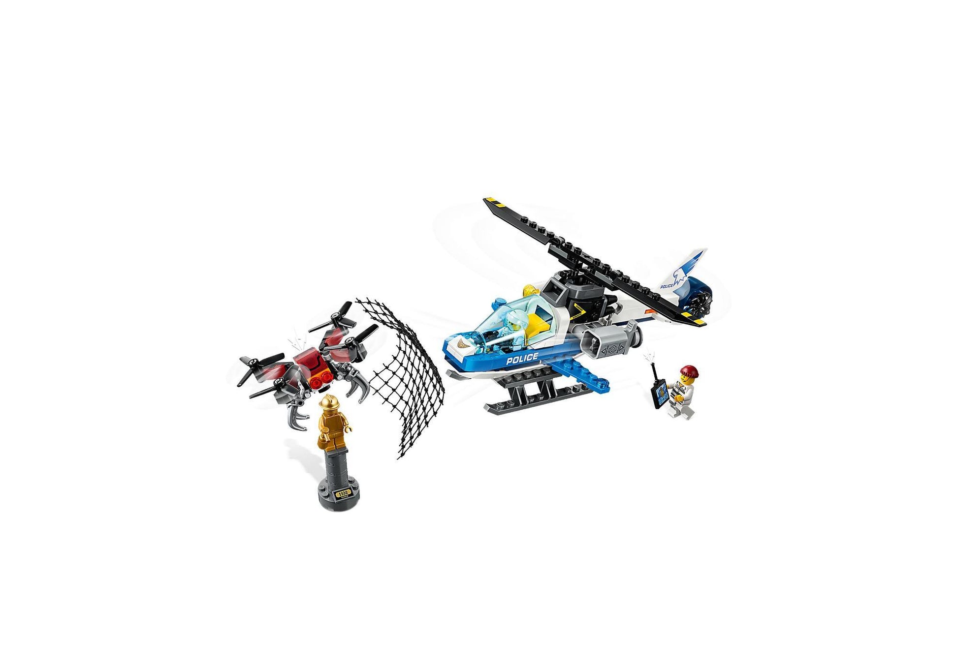 Lego 60207 City: Polizei Drohnenjagd - plegobil