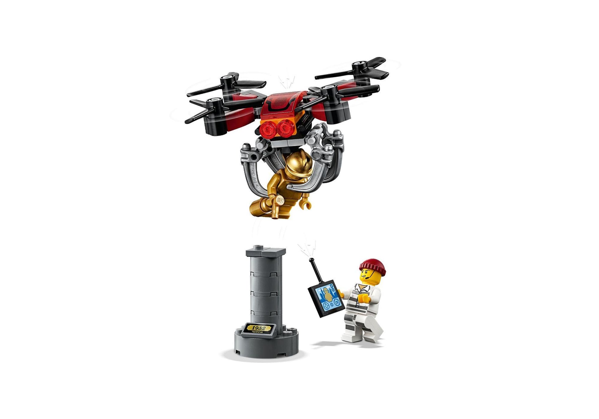 Lego 60207 City: Polizei Drohnenjagd - plegobil