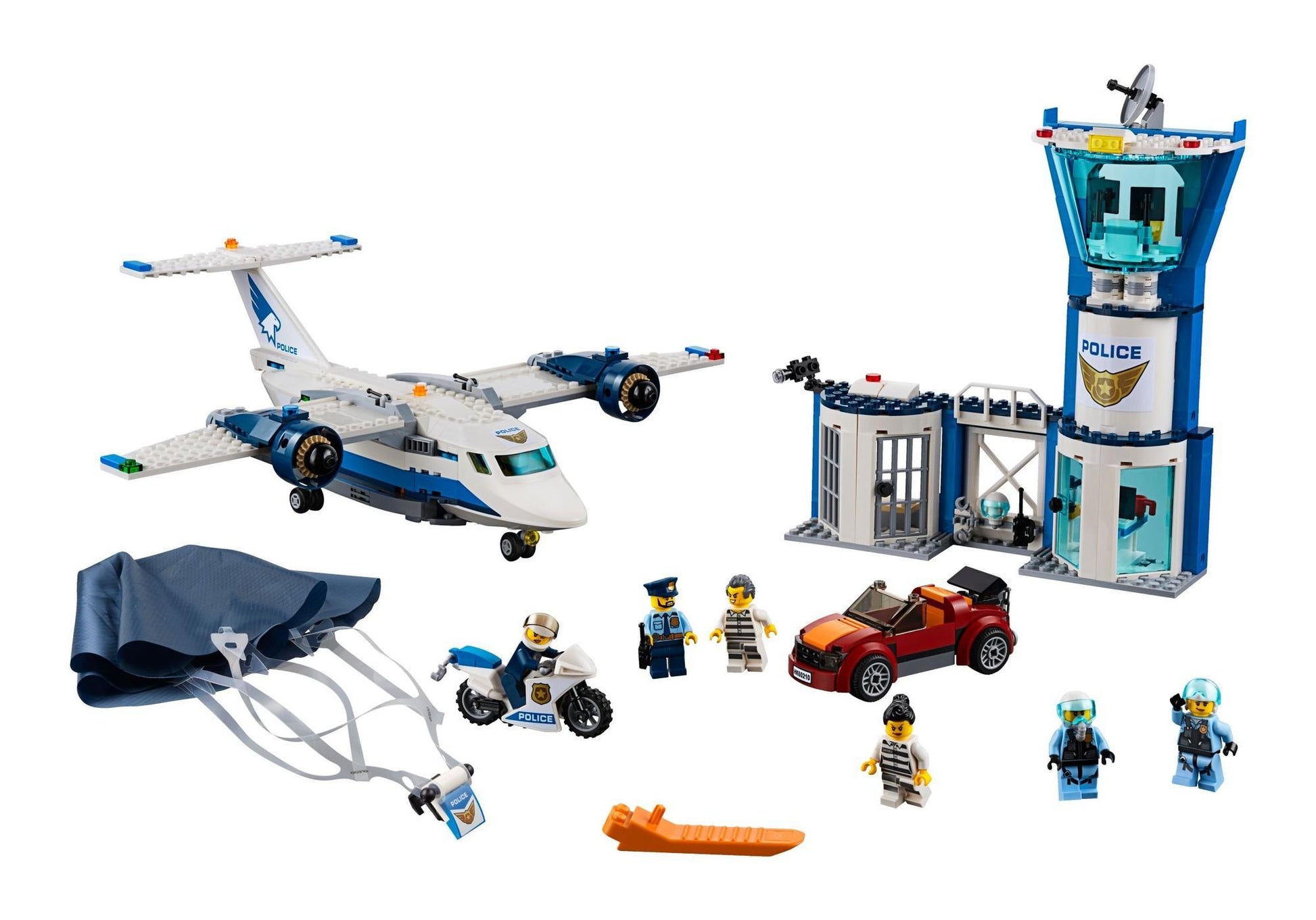 Lego 60210 City: Polizei Fliegerstützpunkt - plegobil