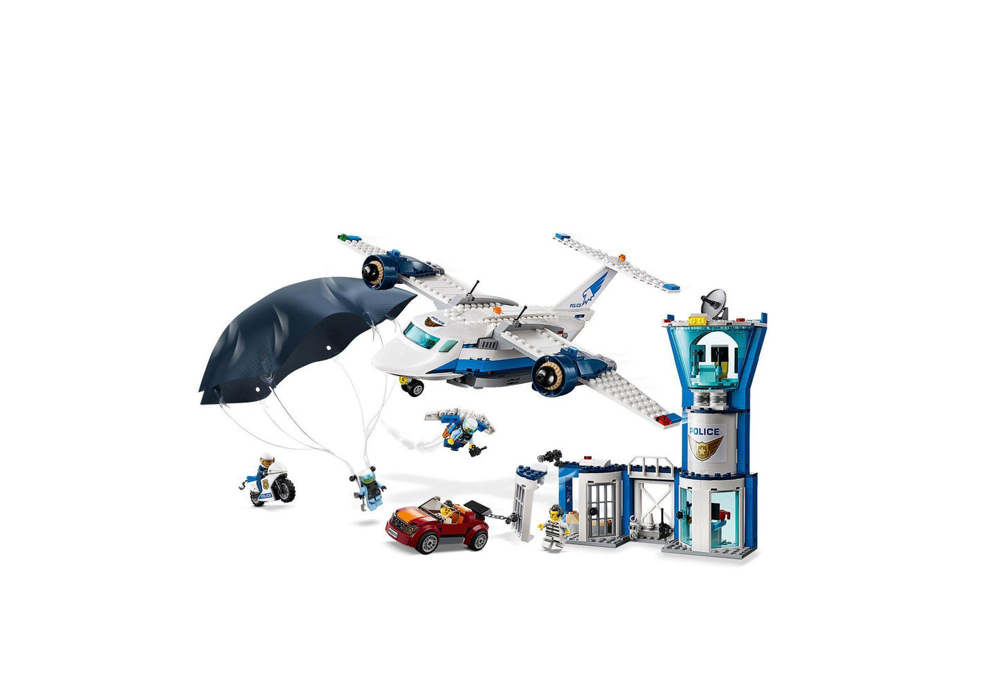 Lego 60210 City: Polizei Fliegerstützpunkt - plegobil