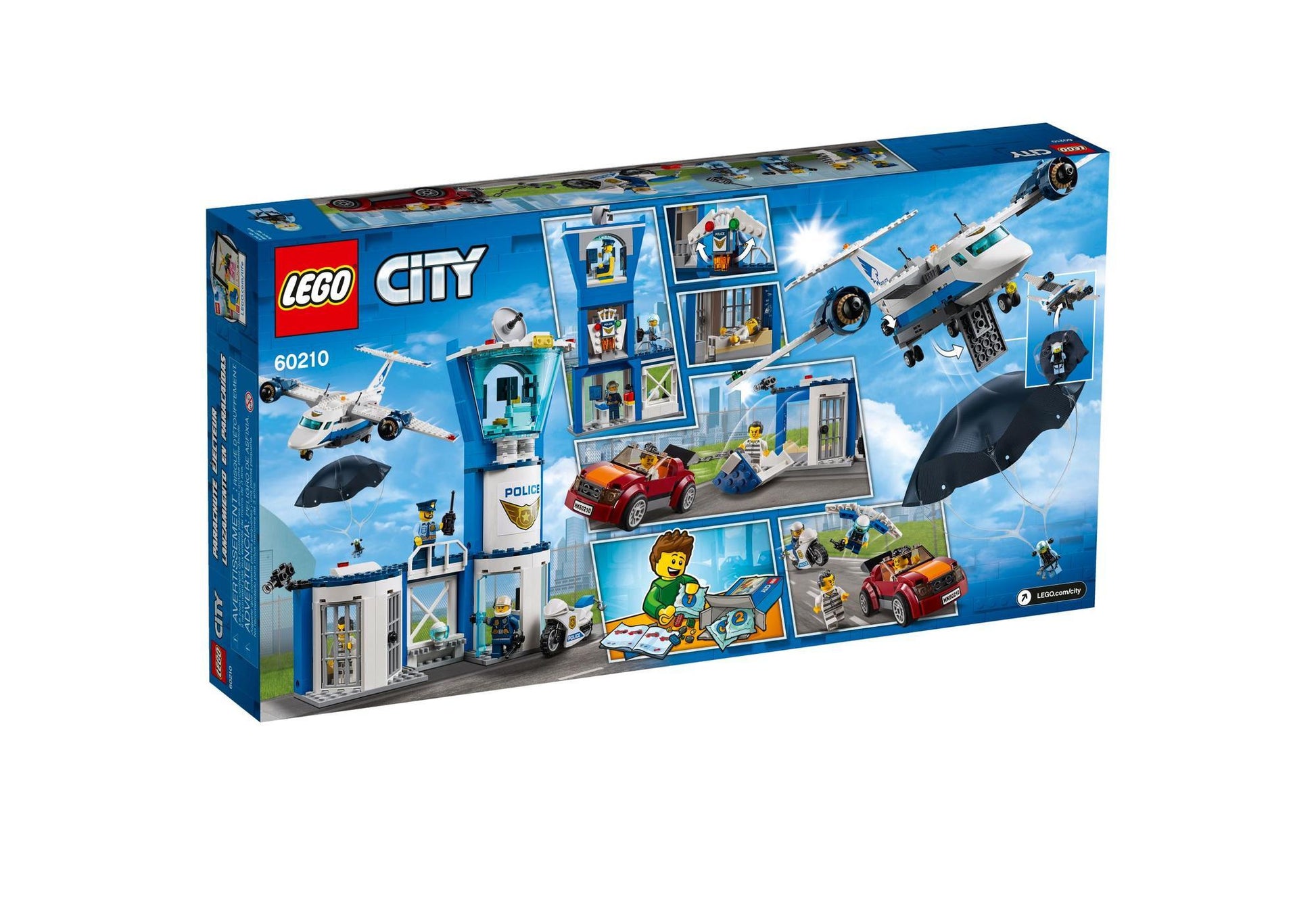 Lego 60210 City: Polizei Fliegerstützpunkt - plegobil