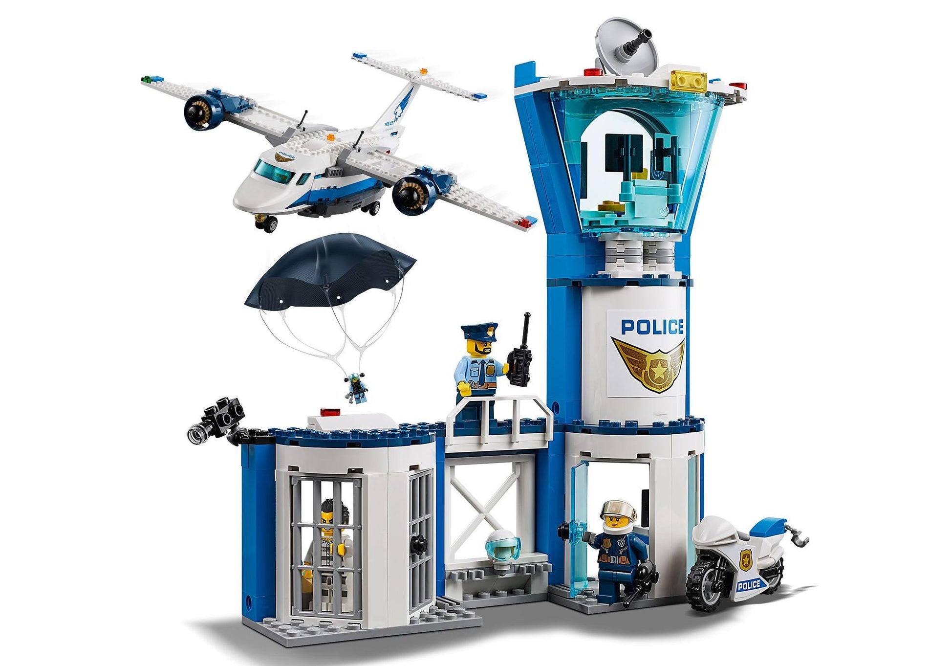 Lego 60210 City: Polizei Fliegerstützpunkt - plegobil