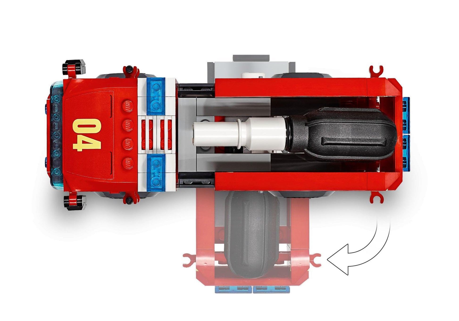 Lego 60214 City: Feuerwehreinsatz im Burger-Restaurant - plegobil