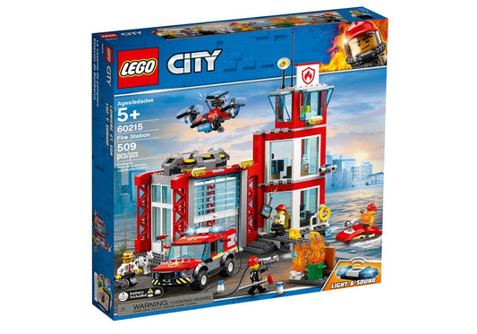 Lego 60215 City: Feuerwehrstation - plegobil