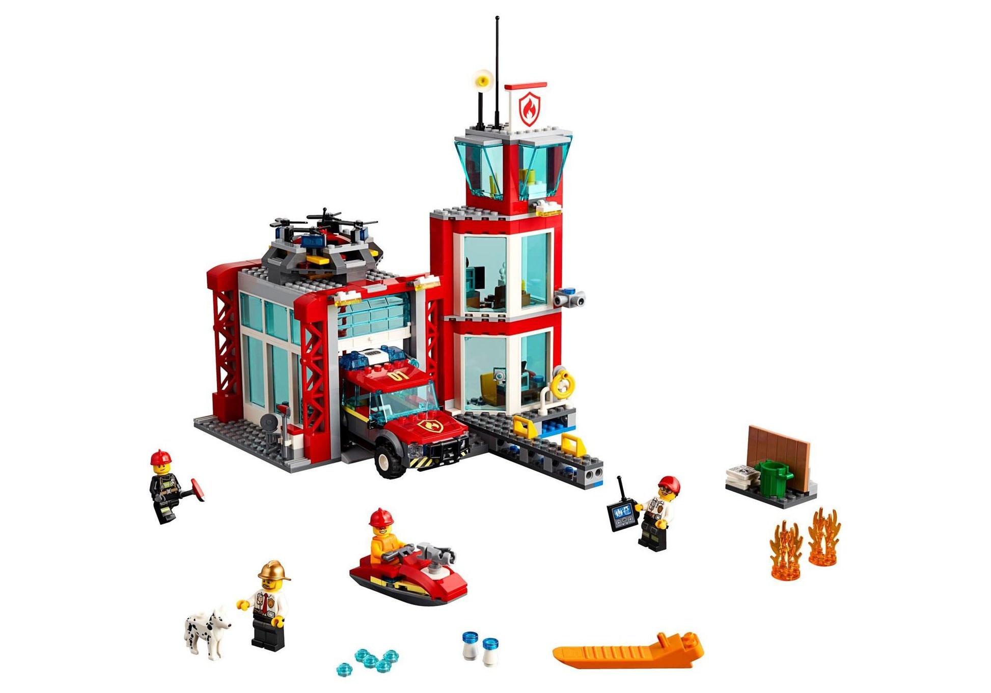 Lego 60215 City: Feuerwehrstation - plegobil