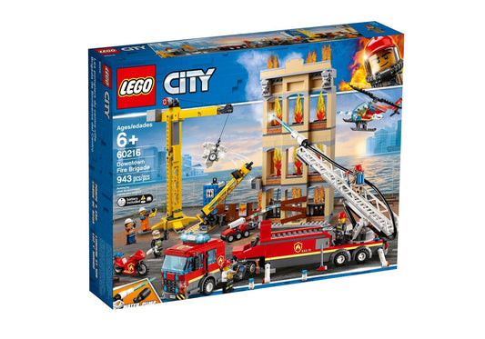 Lego 60216 City: Feuerwehr in der Stadt - plegobil
