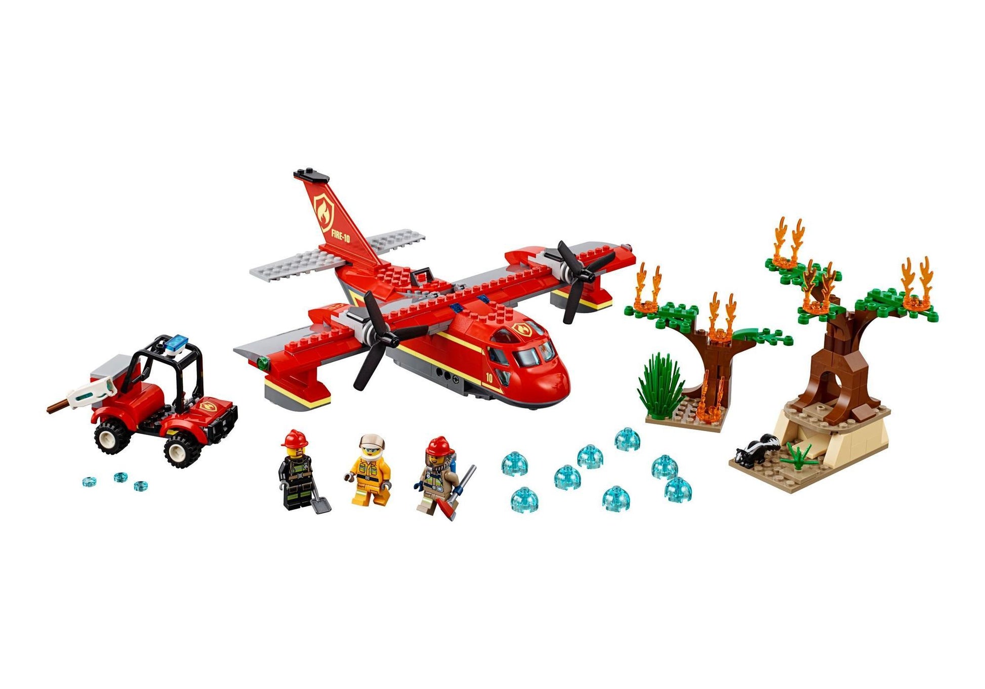 Lego 60217 City: Löschflugzeug der Feuerwehr - plegobil