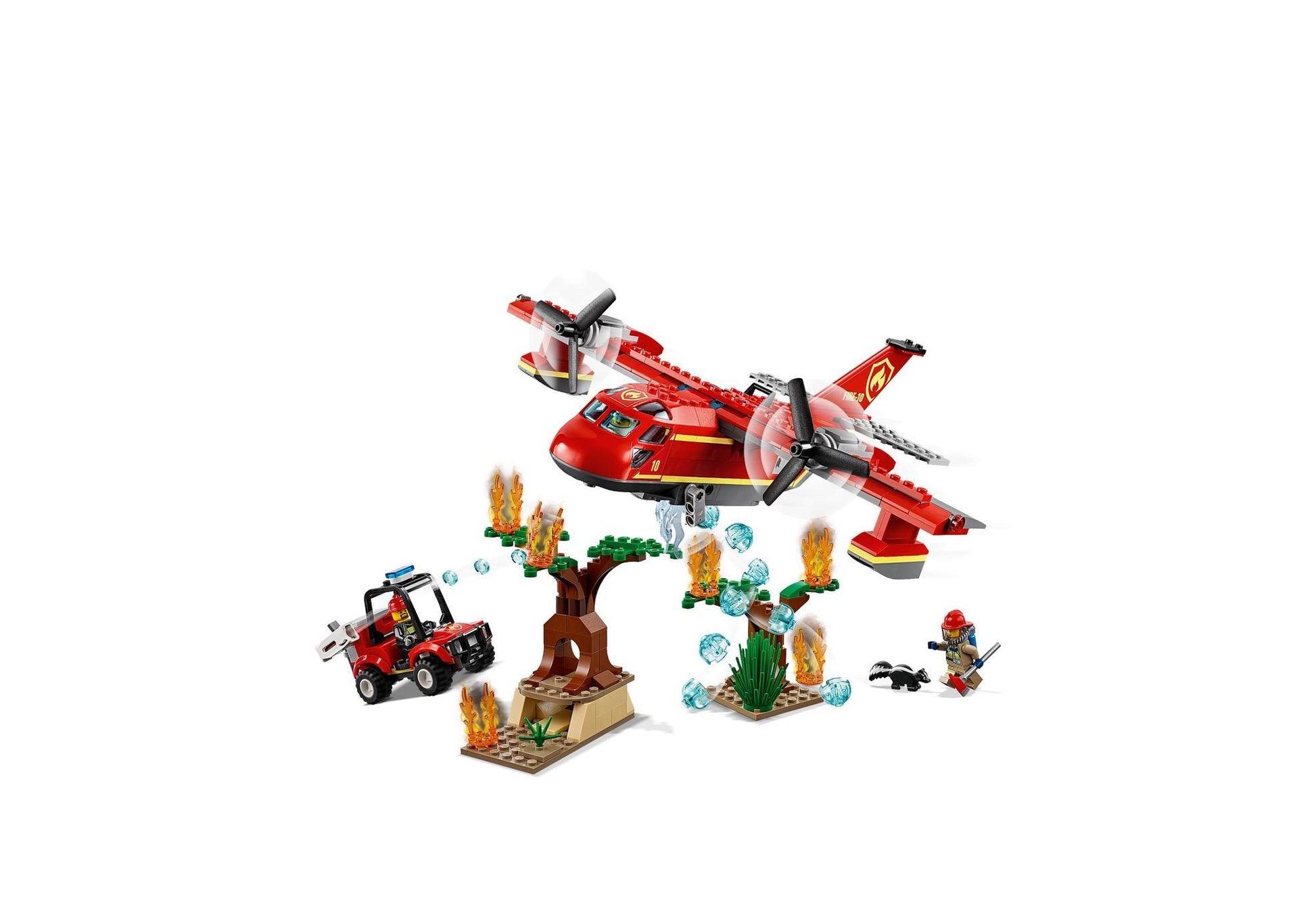 Lego 60217 City: Löschflugzeug der Feuerwehr - plegobil