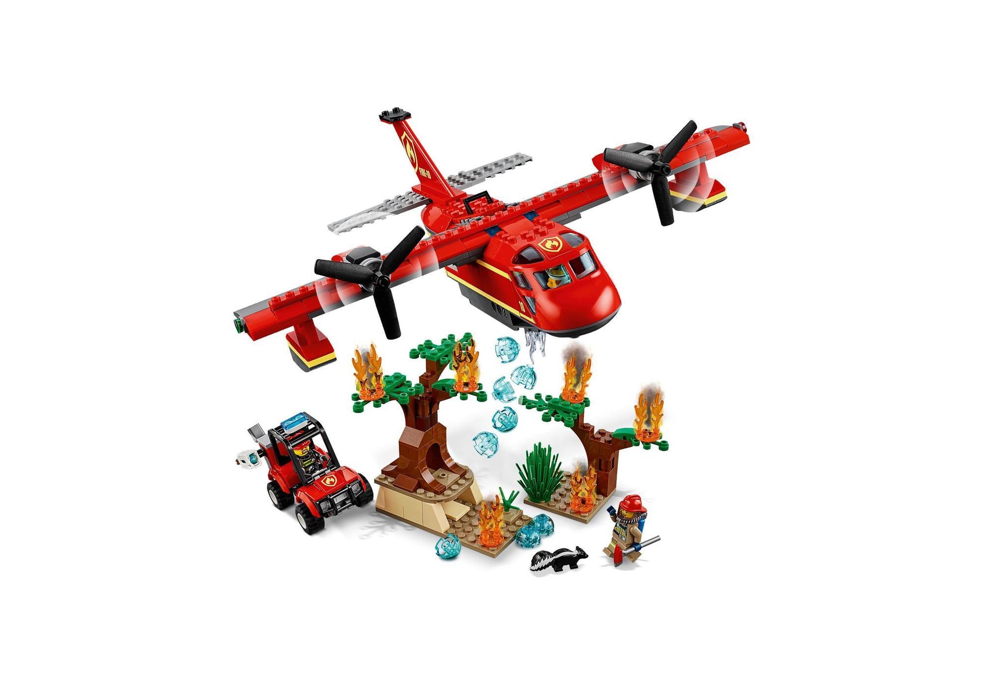 Lego 60217 City: Löschflugzeug der Feuerwehr - plegobil