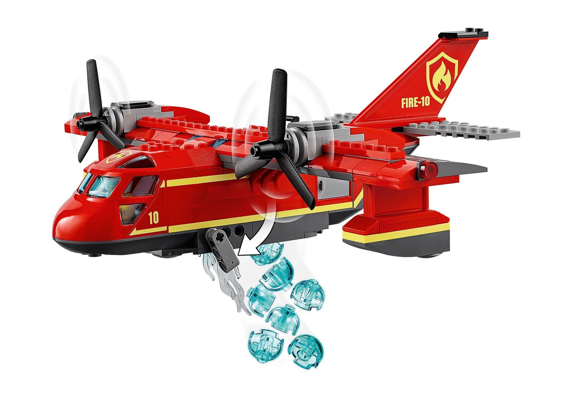 Lego 60217 City: Löschflugzeug der Feuerwehr - plegobil