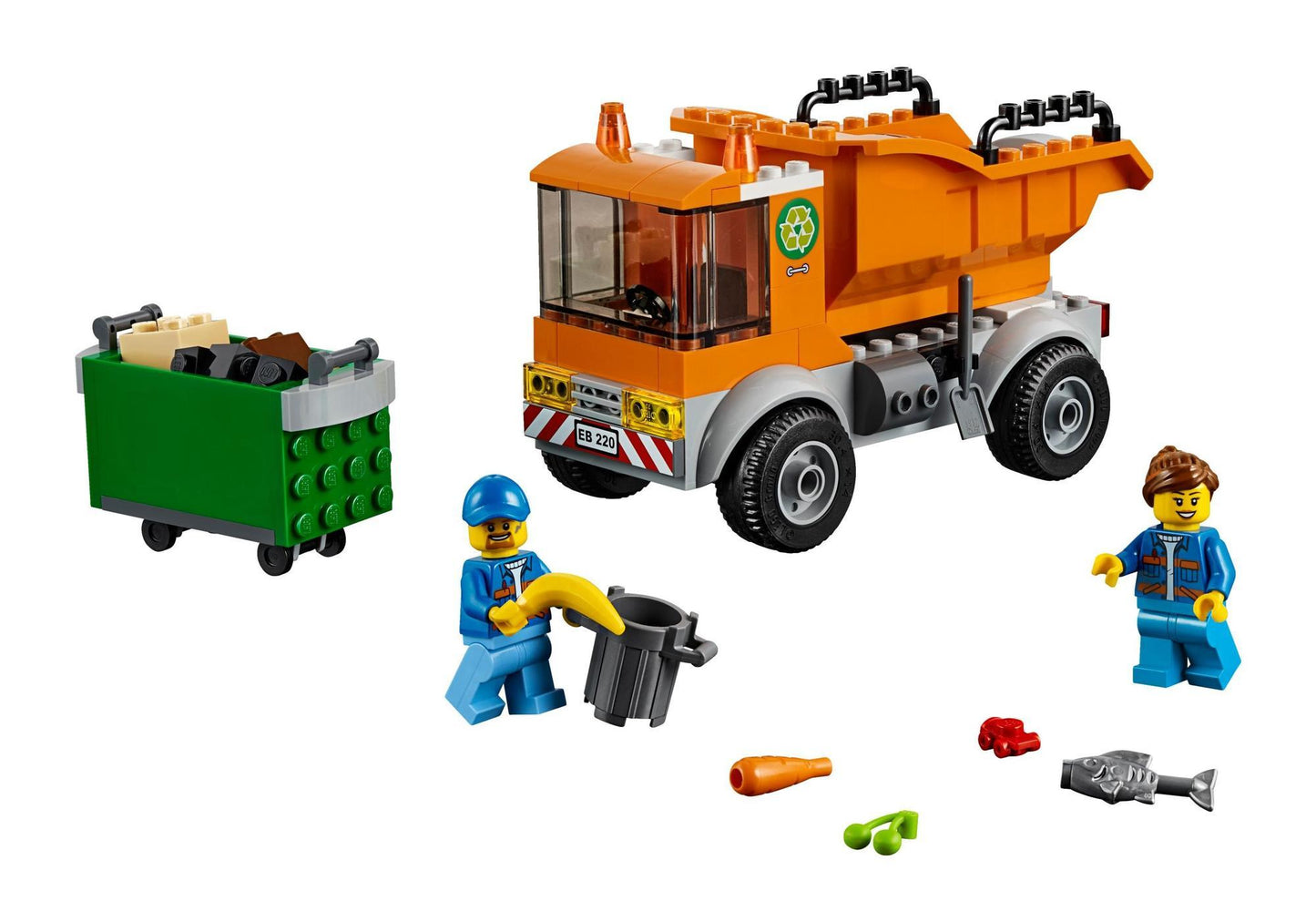 Lego 60220 City: Müllabfuhr - plegobil
