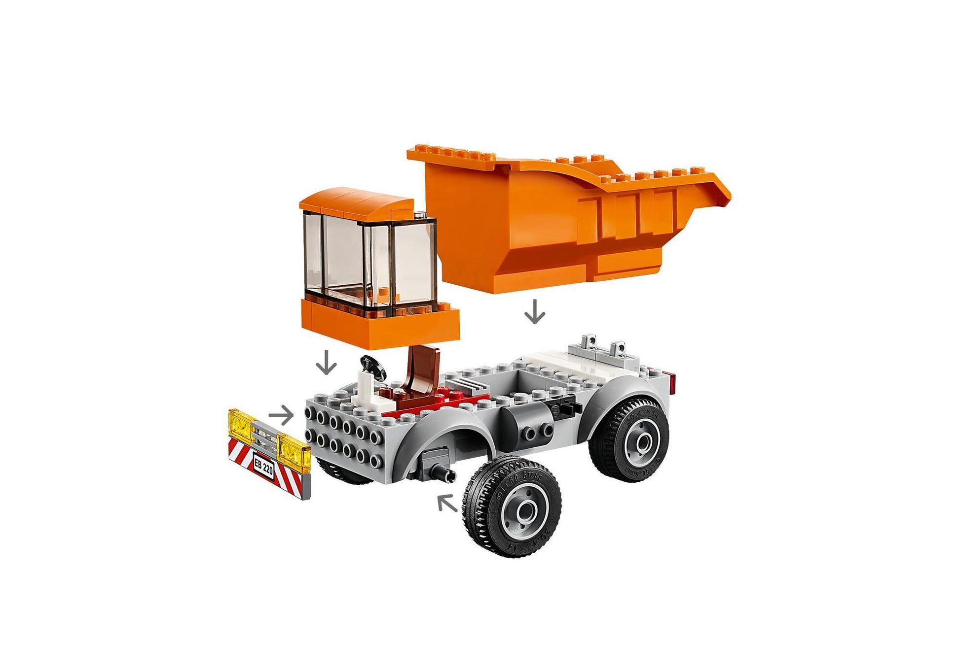 Lego 60220 City: Müllabfuhr - plegobil