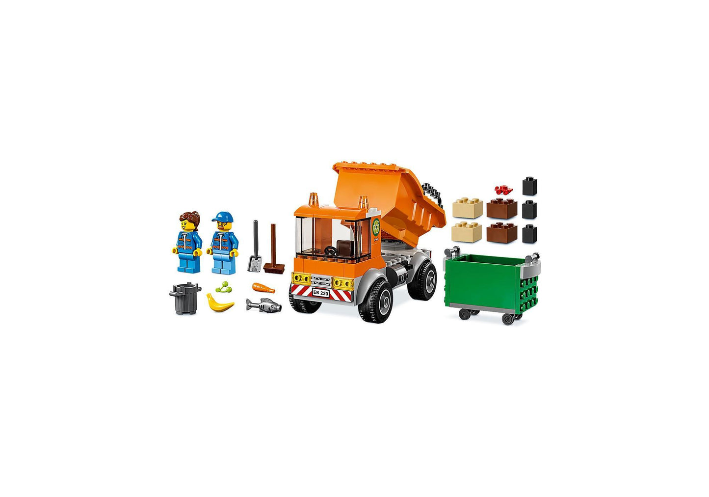 Lego 60220 City: Müllabfuhr - plegobil