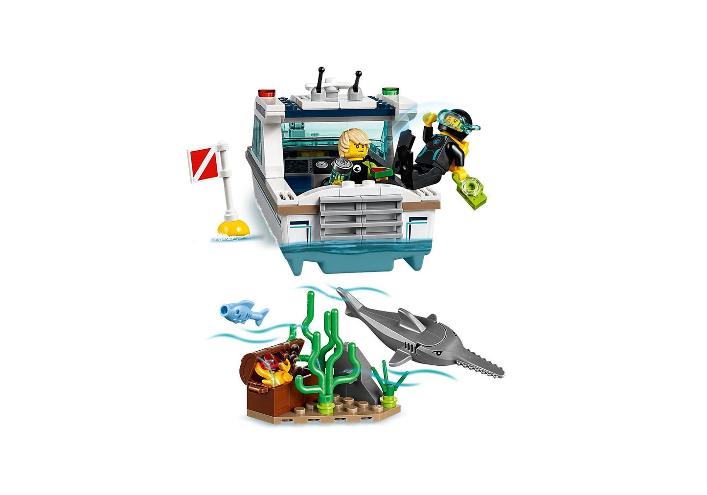 Lego 60221 City: Tauchyacht - plegobil