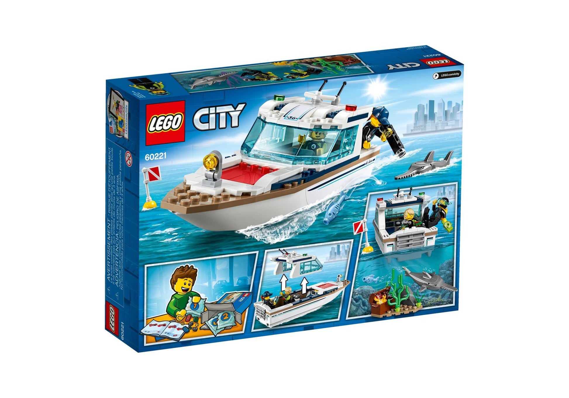 Lego 60221 City: Tauchyacht - plegobil
