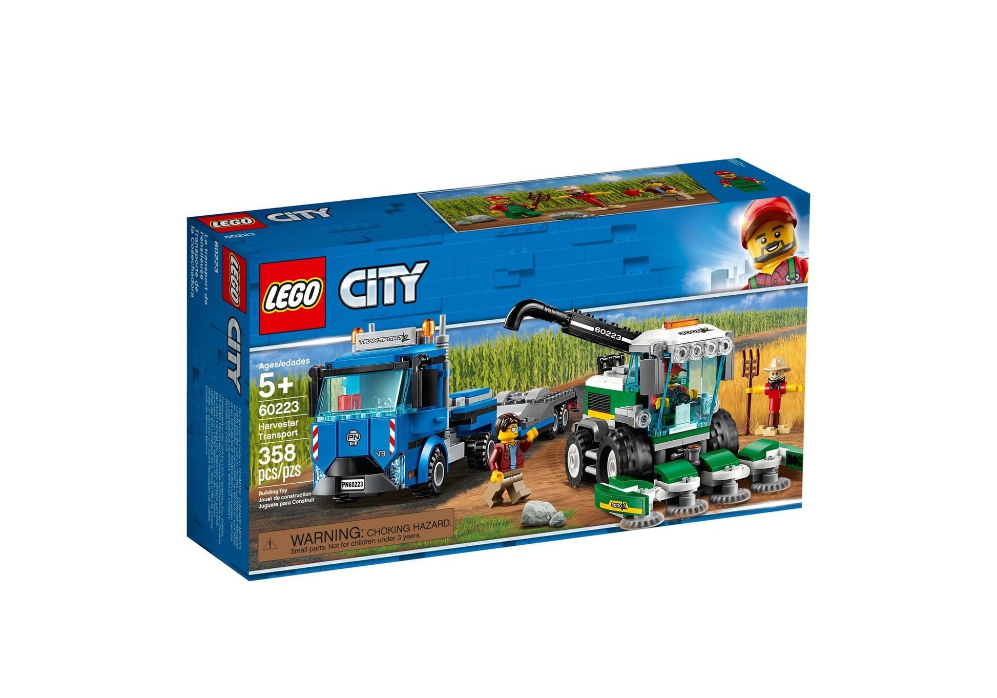 Lego 60223 City: Transporter für Mähdrescher - plegobil
