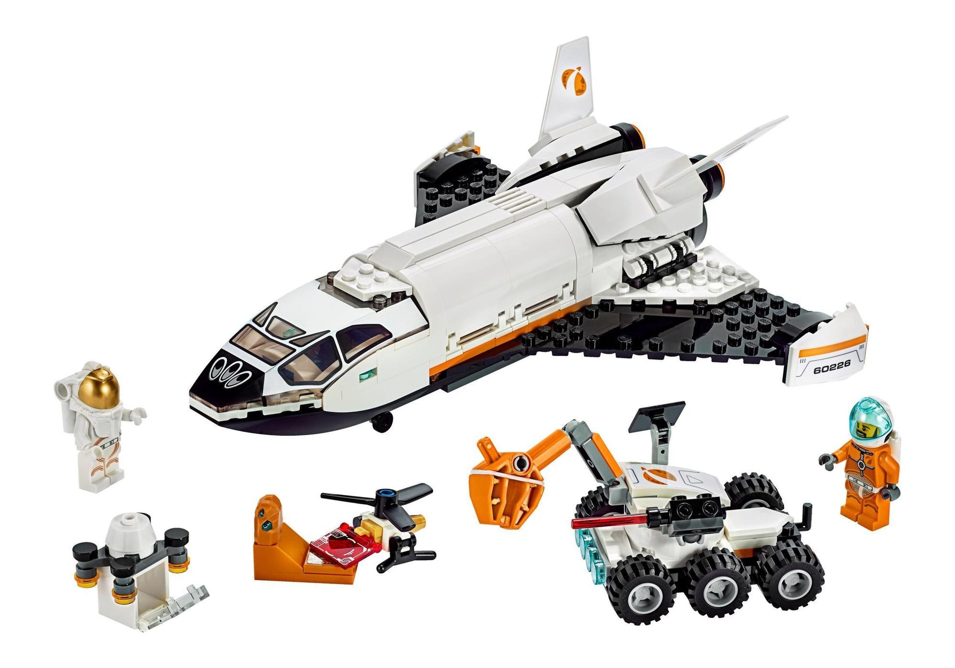 Lego 60226 City: Mars Mission Forschungsshuttle - plegobil