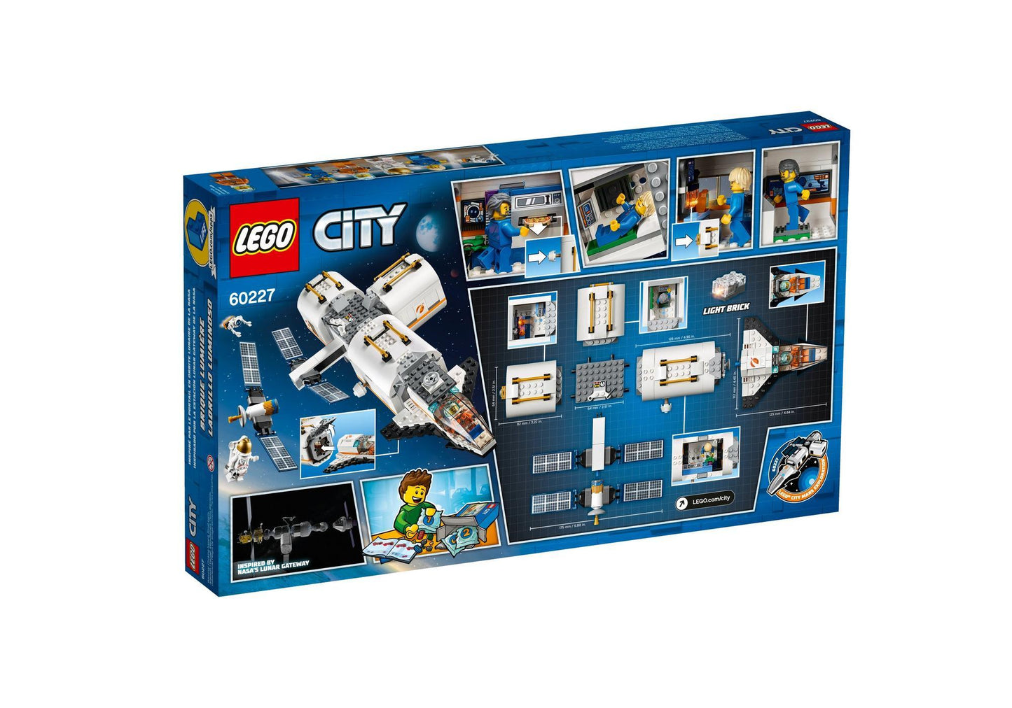 Lego 60227 City: Mars Mission Mondstation - plegobil