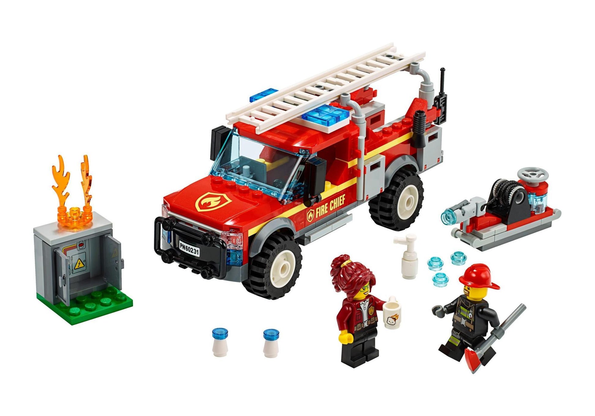 Lego 60231 City: Feuerwehr-Einsatzleitung - plegobil