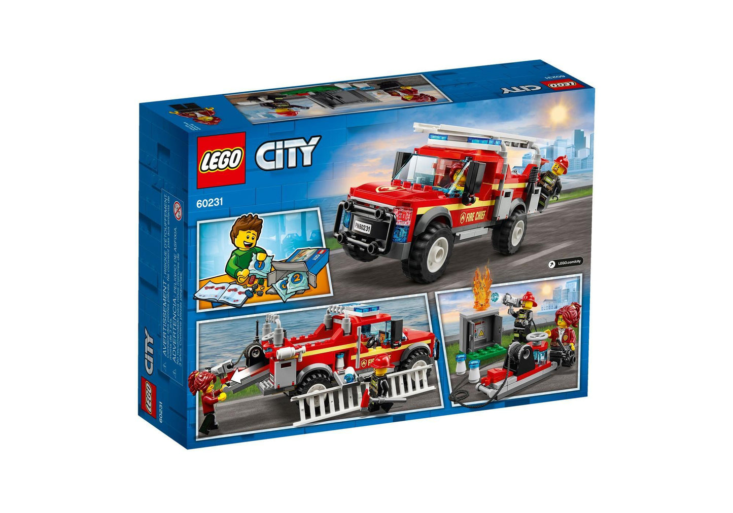 Lego 60231 City: Feuerwehr-Einsatzleitung - plegobil