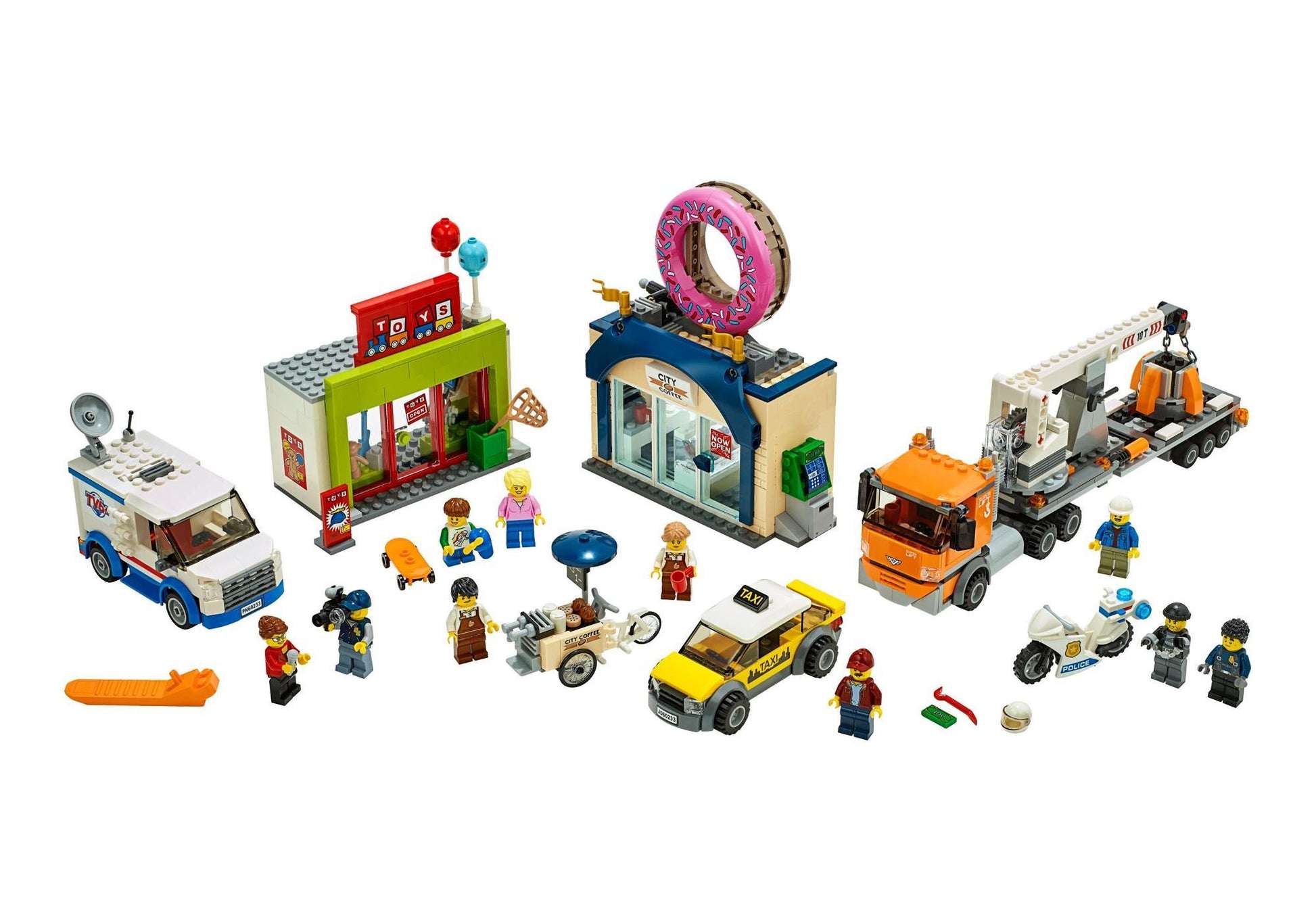 Lego 60233 City: Große Donut-Shop-Eröffnung - plegobil