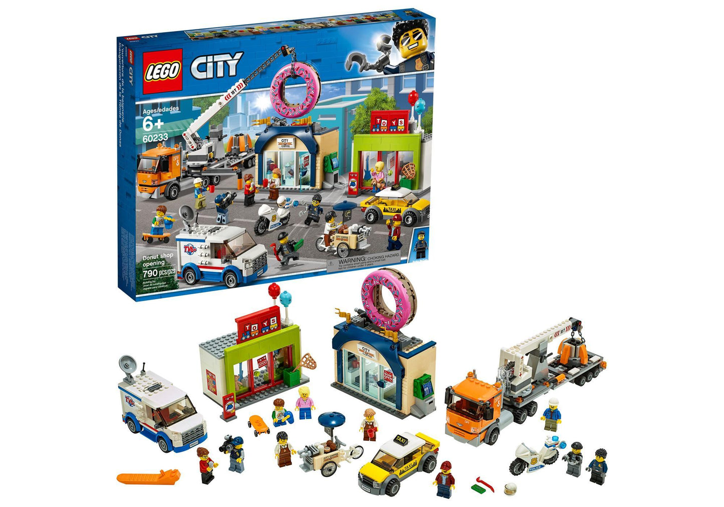 Lego 60233 City: Große Donut-Shop-Eröffnung - plegobil