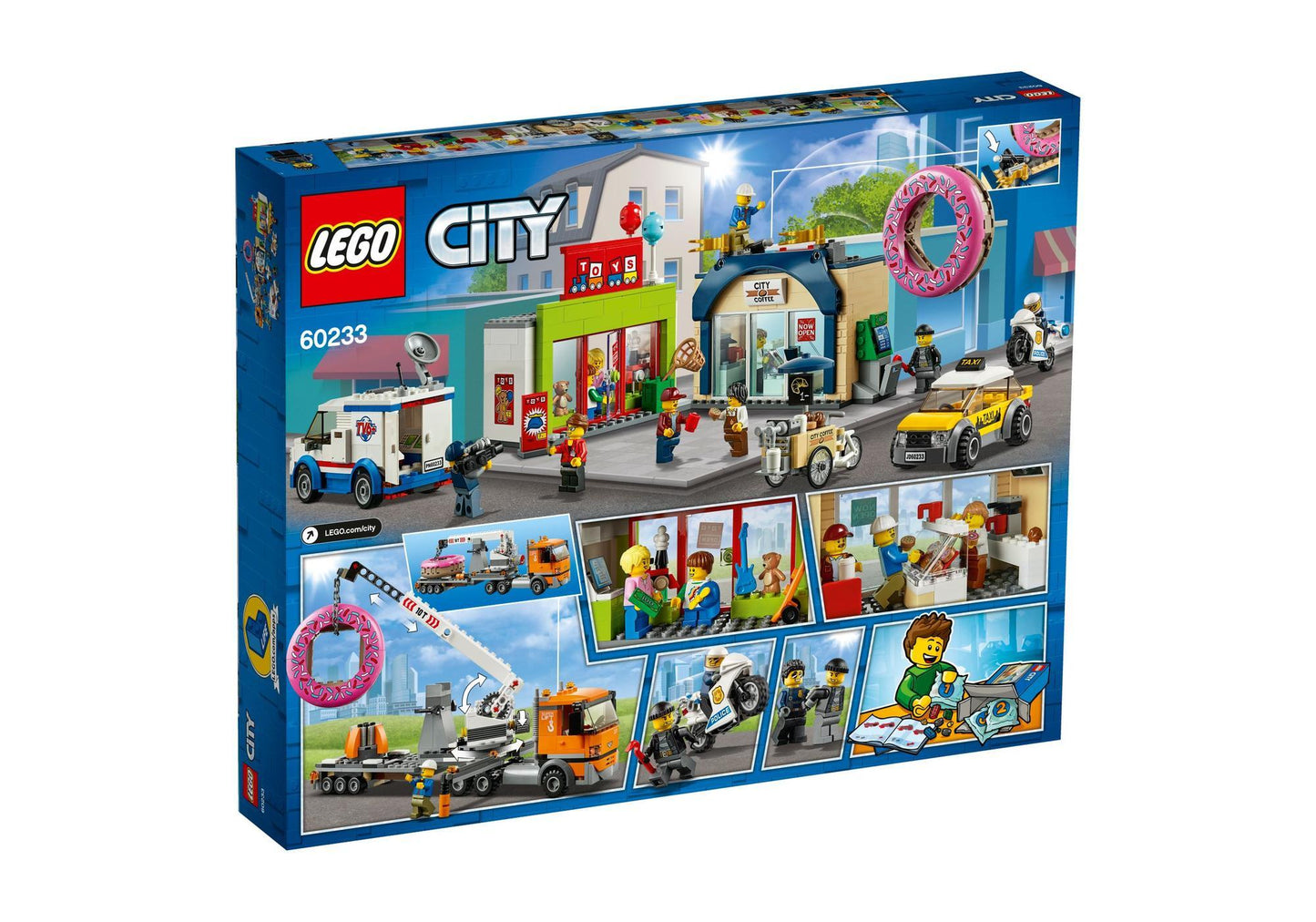 Lego 60233 City: Große Donut-Shop-Eröffnung - plegobil