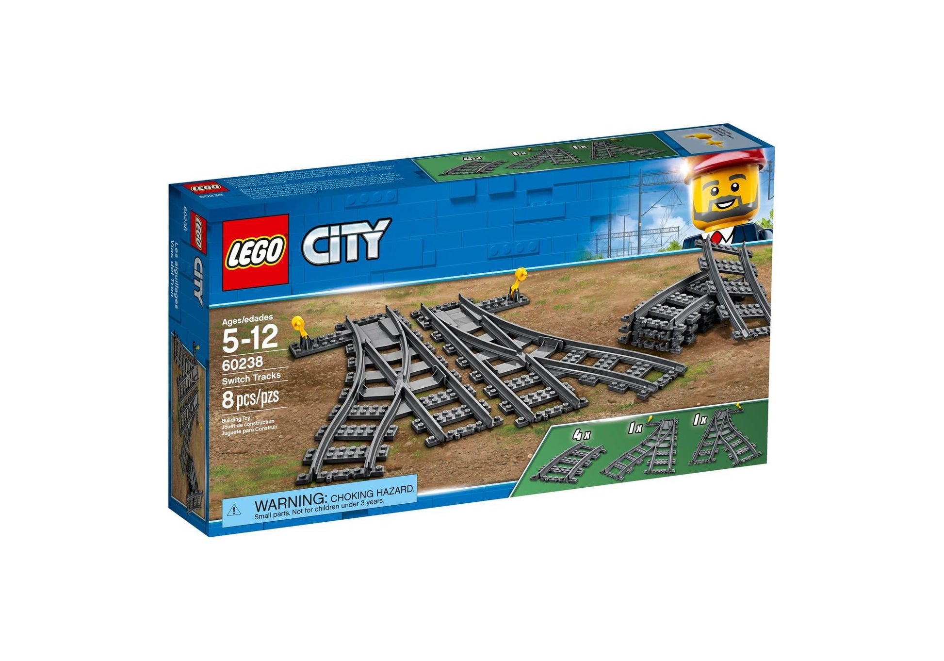 Lego 60238 City: Weichen - plegobil