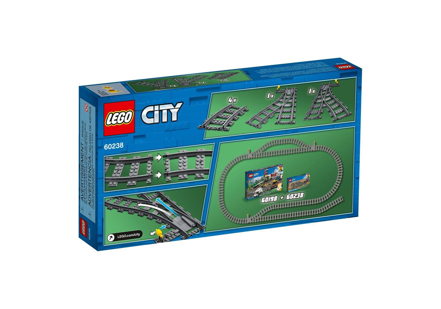 Lego 60238 City: Weichen - plegobil