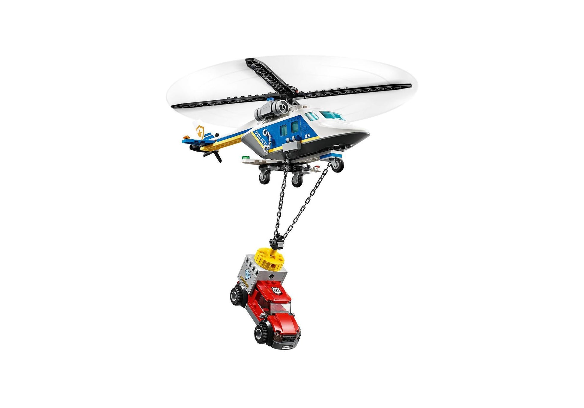 Lego 60243 City: Verfolgungsjagd mit dem Polizeihubschrauber - plegobil