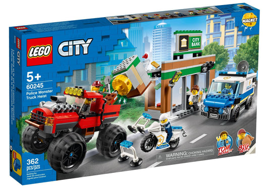 Lego 60245 City: Raubüberfall mit dem Monster-Truck - plegobil