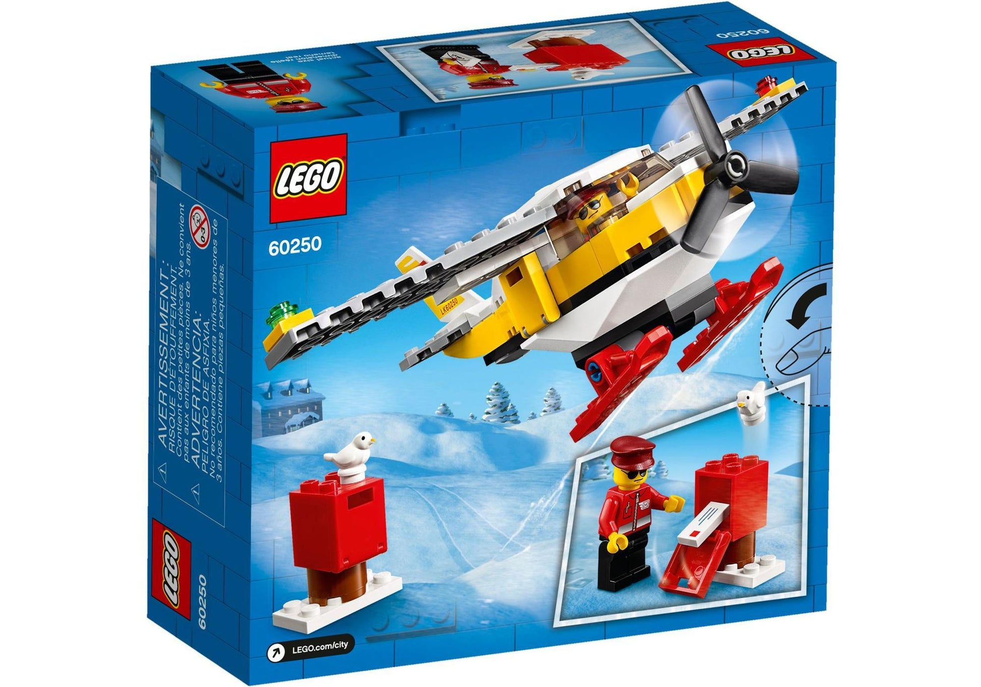 Lego 60250 City: Post-Flugzeug - plegobil