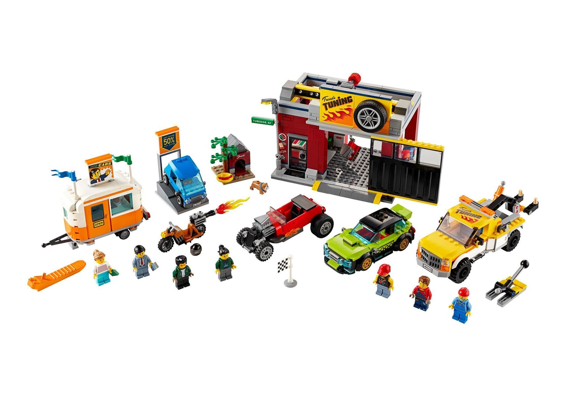 Lego 60258 City: Tuning-Werkstatt - plegobil