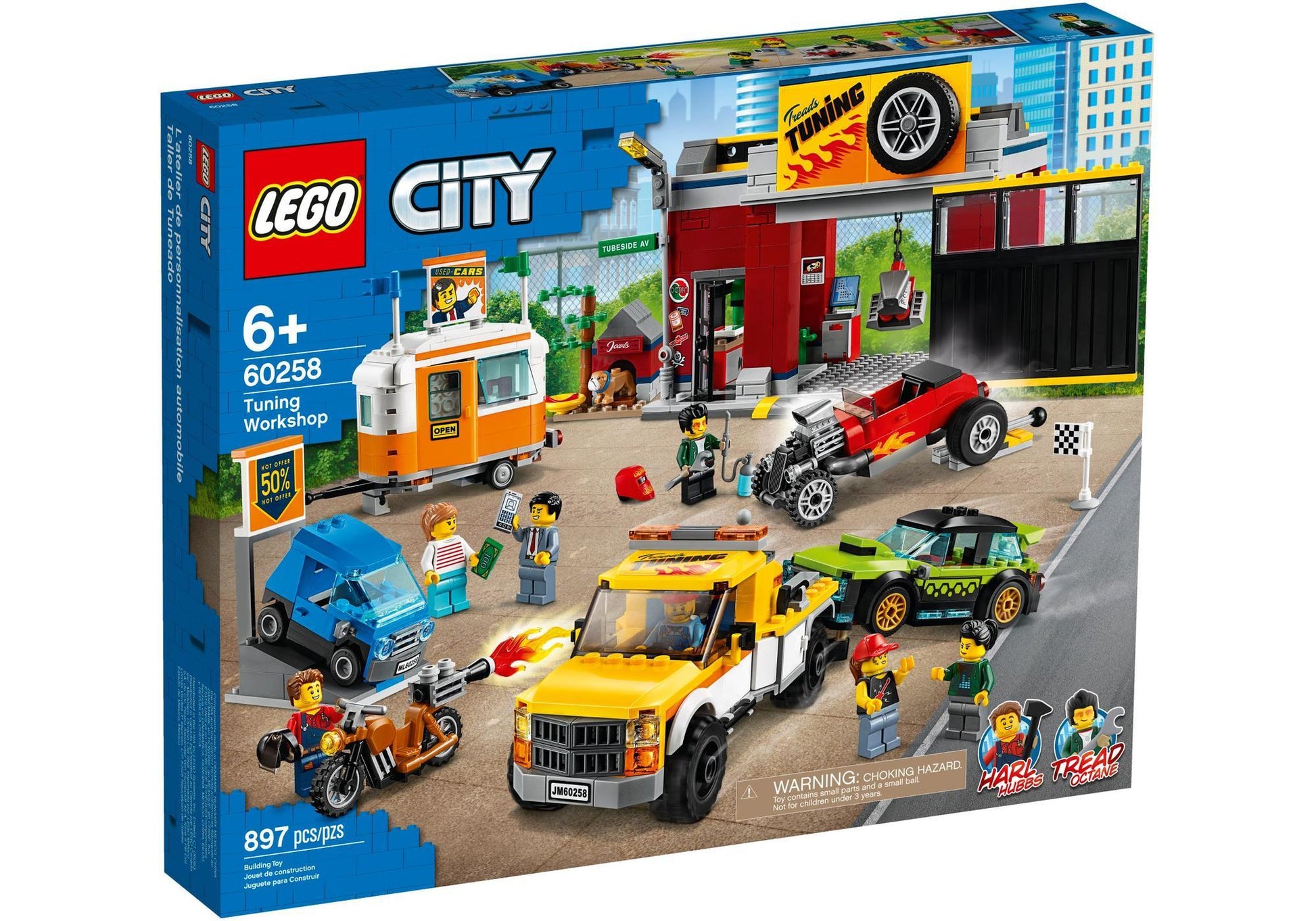 Lego 60258 City: Tuning-Werkstatt - plegobil