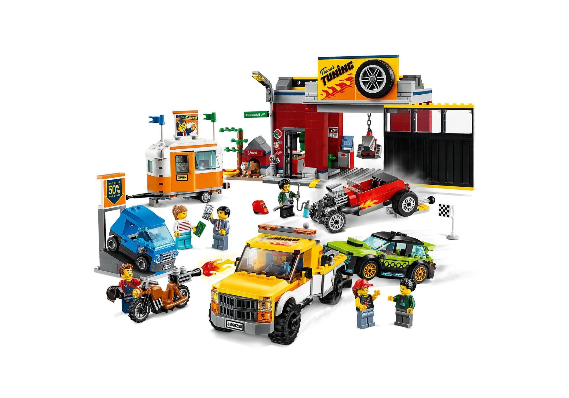 Lego 60258 City: Tuning-Werkstatt - plegobil