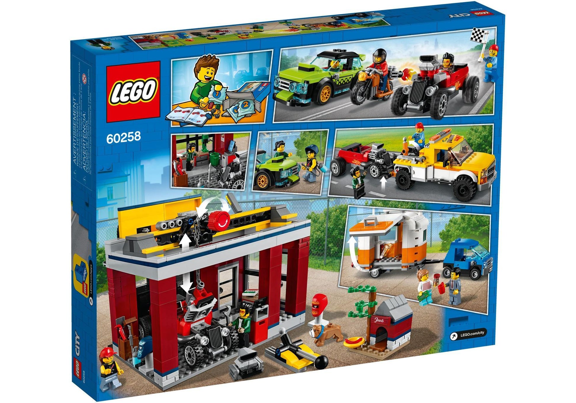 Lego 60258 City: Tuning-Werkstatt - plegobil