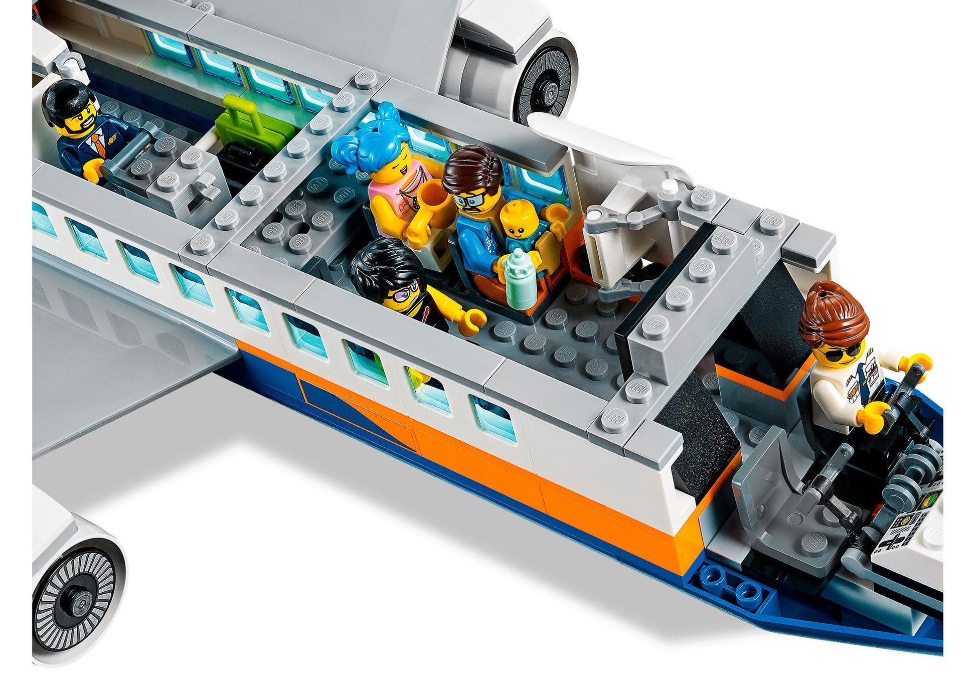 Lego 60262 City: Passagierflugzeug - plegobil