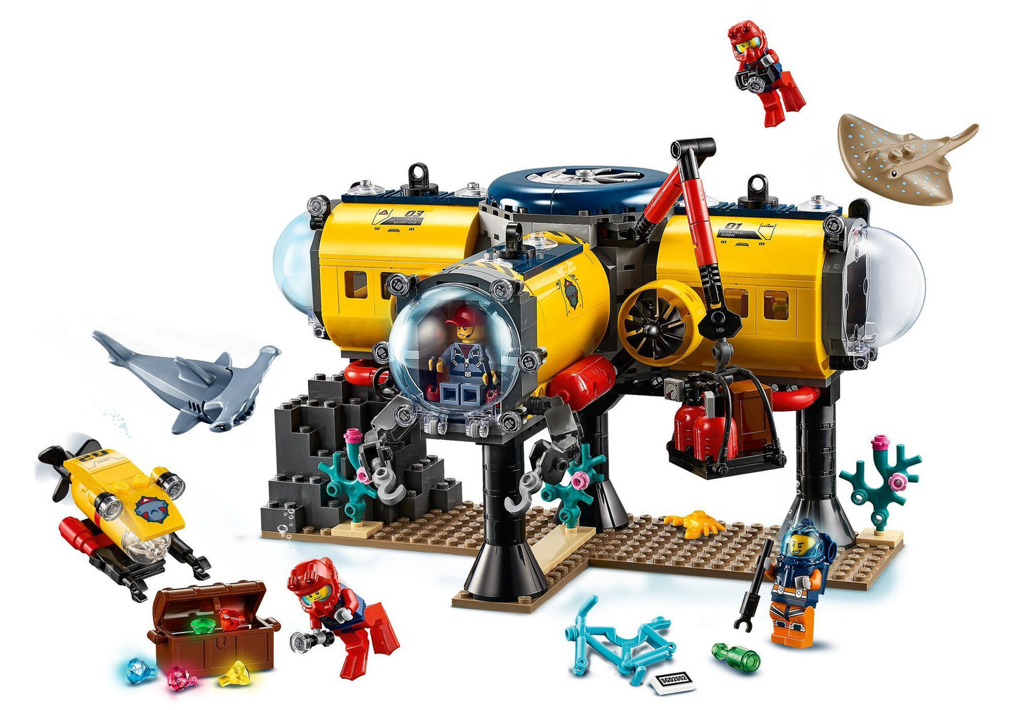 Lego 60265 City: Meeresforschungsbasis - plegobil