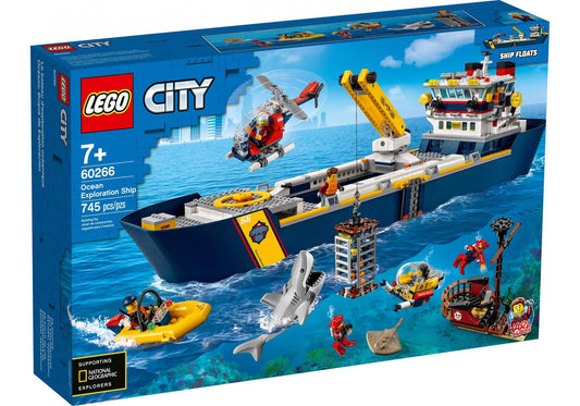 Lego 60266 City: Meeresforschungsschiff - plegobil