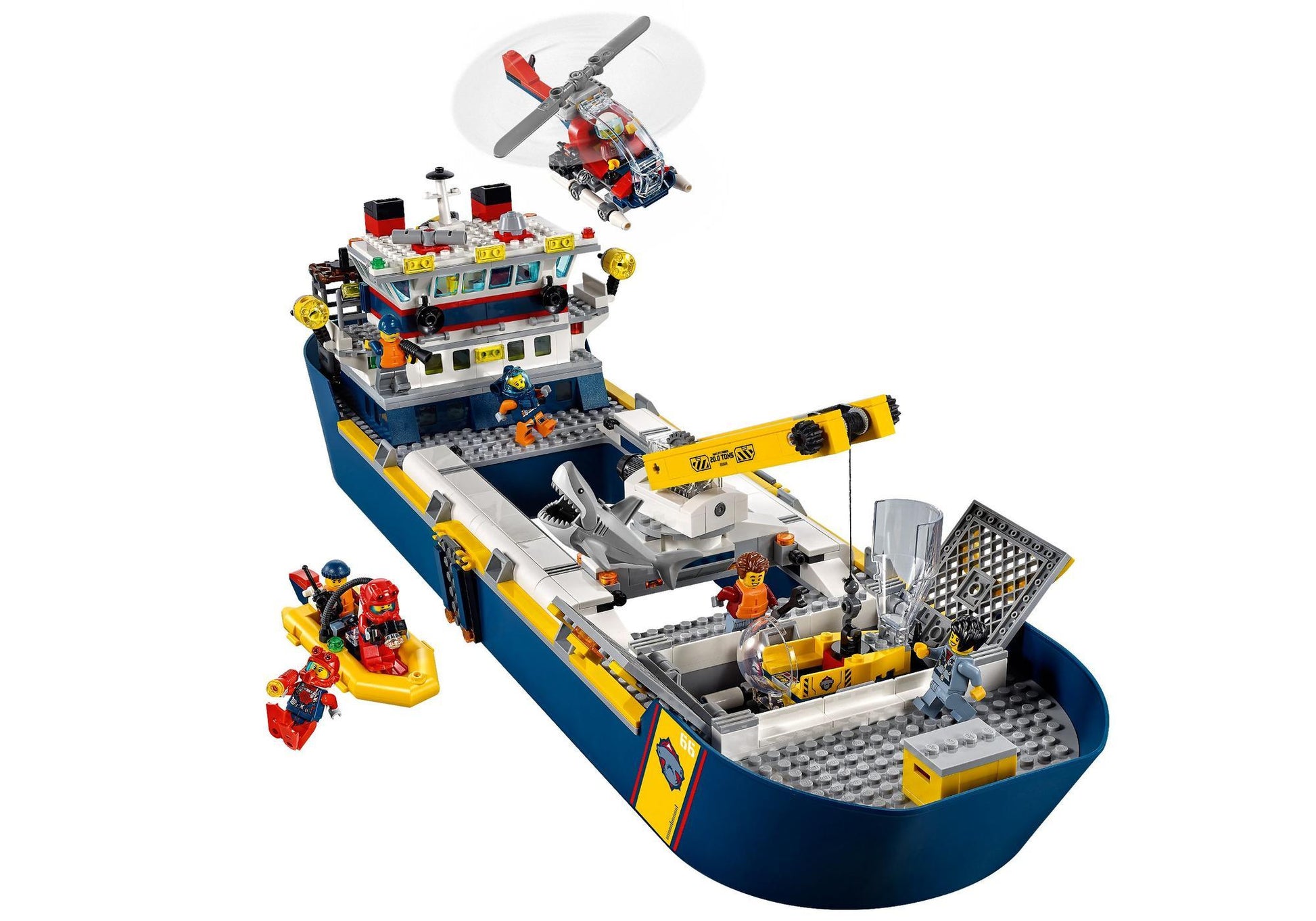 Lego 60266 City: Meeresforschungsschiff - plegobil