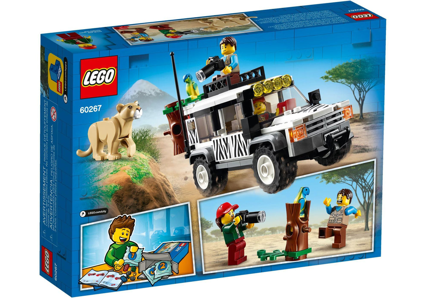 Lego 60267 City: Safari-Geländewagen - plegobil