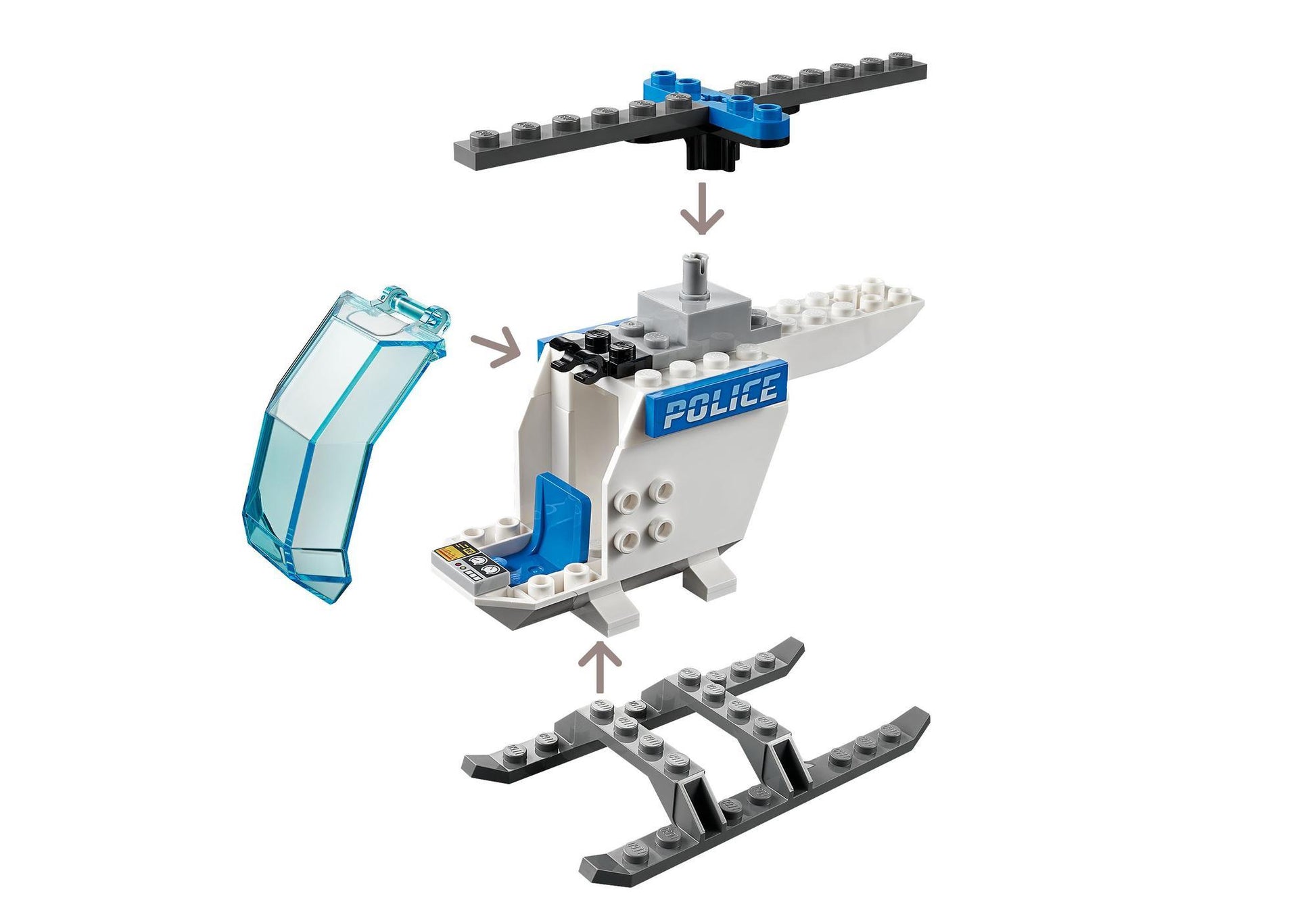 Lego 60275 City: Polizeihubschrauber - plegobil