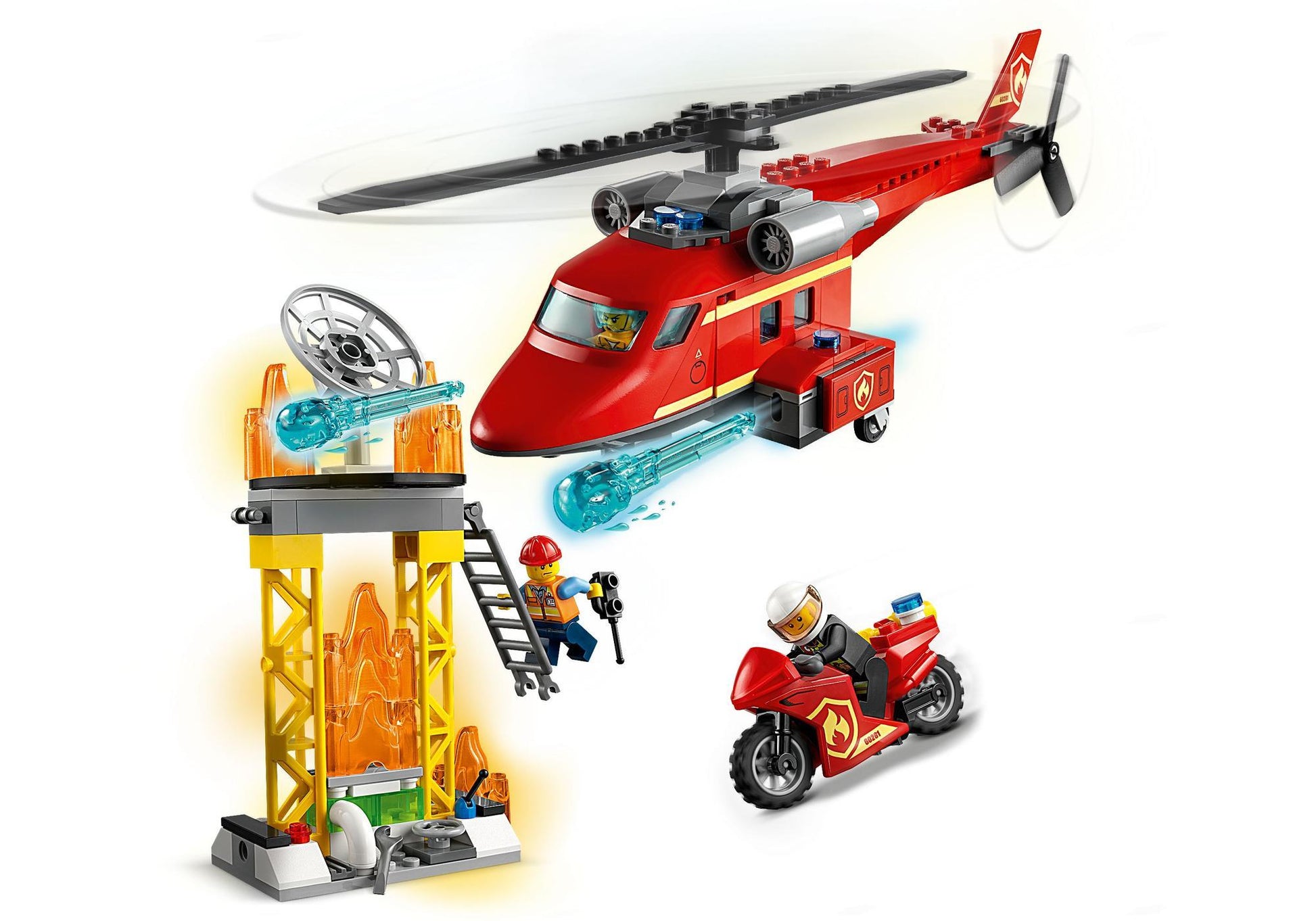 Lego 60281 City: Feuerwehrhubschrauber - plegobil