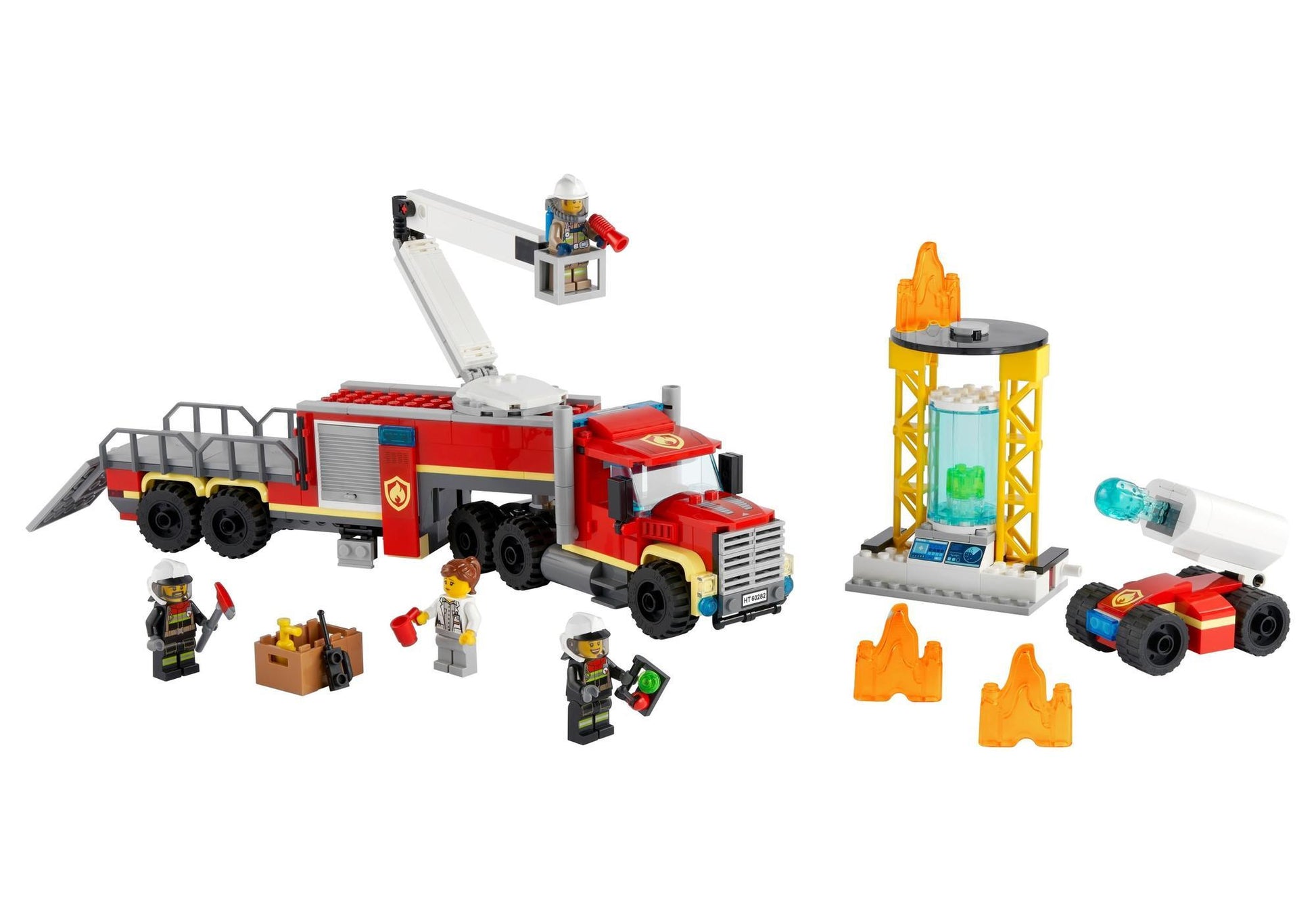Lego 60282 City: Mobile Feuerwehreinsatzzentrale - plegobil