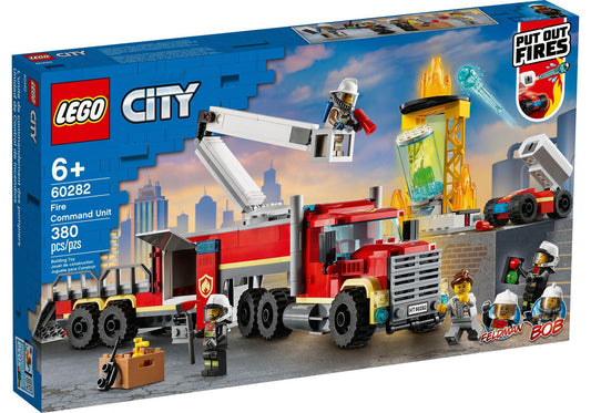 Lego 60282 City: Mobile Feuerwehreinsatzzentrale - plegobil