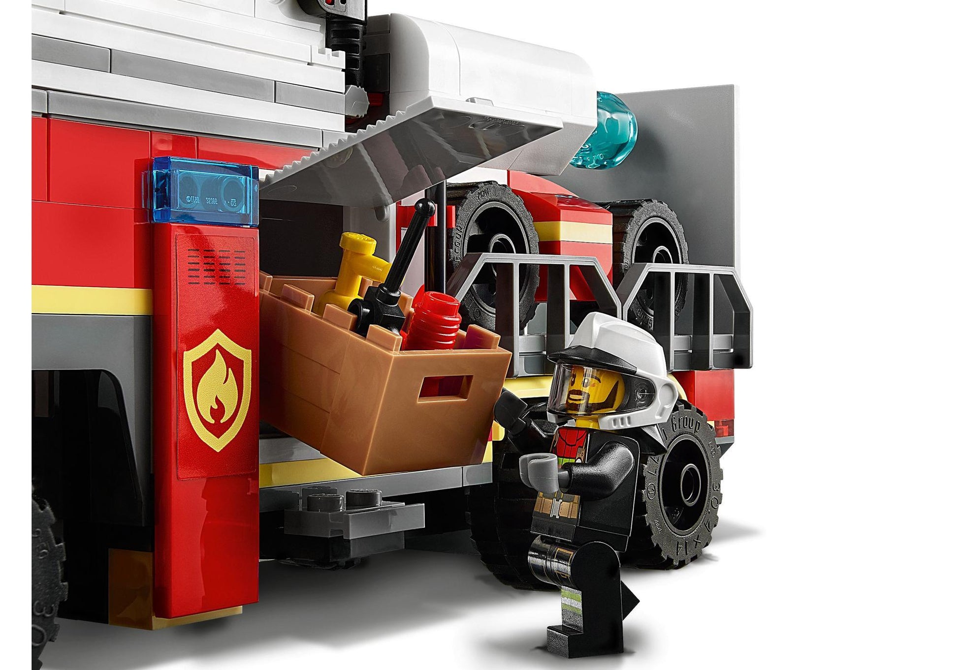 Lego 60282 City: Mobile Feuerwehreinsatzzentrale - plegobil